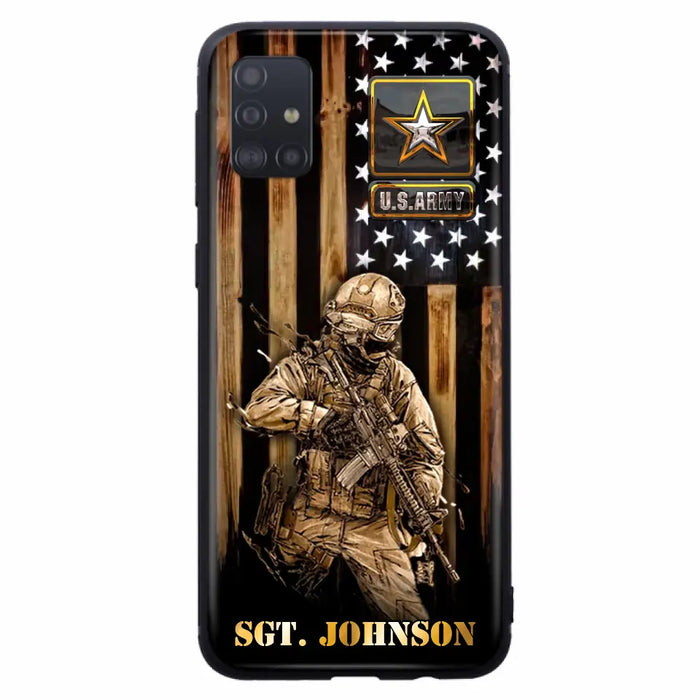Custom Personalized Veteran Phone Case - Gift Idea For Veteran/ Soldier - Case For iPhone And Samsung