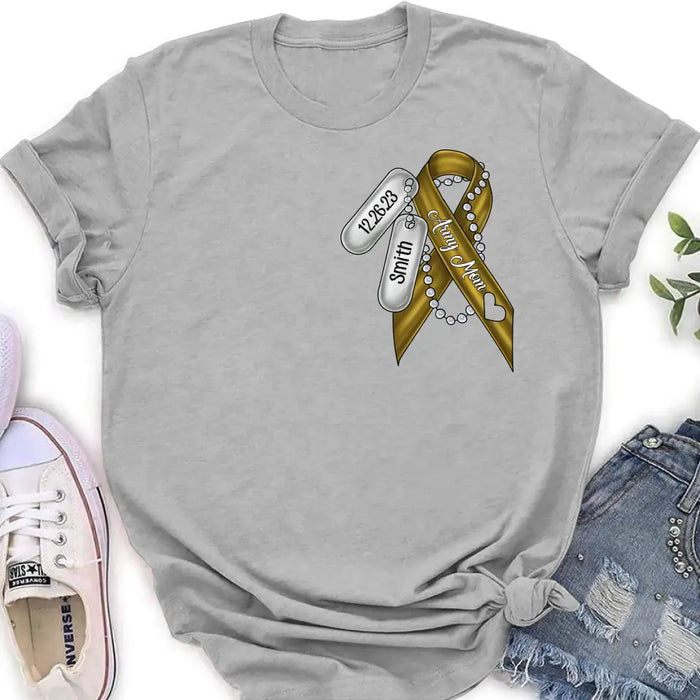 Personalized Army Mom Shirt/Hoodie - Mother's Day Gift Idea