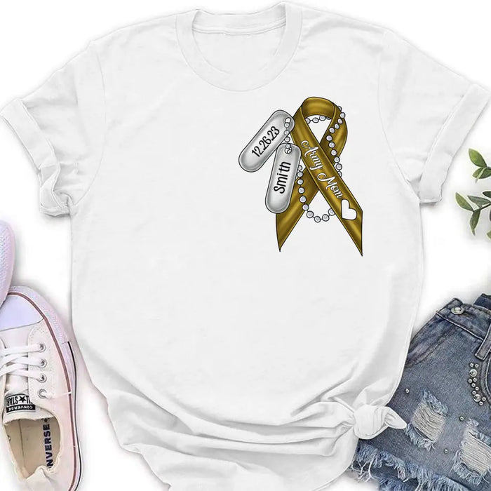 Personalized Army Mom Shirt/Hoodie - Mother's Day Gift Idea