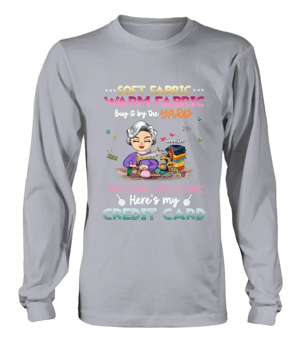 Personalized Sewing Shirt/Hoodie - Mother's Day Gift Idea for Mom/Grandma - Soft Fabric Warm Fabric Buy It By The Yard