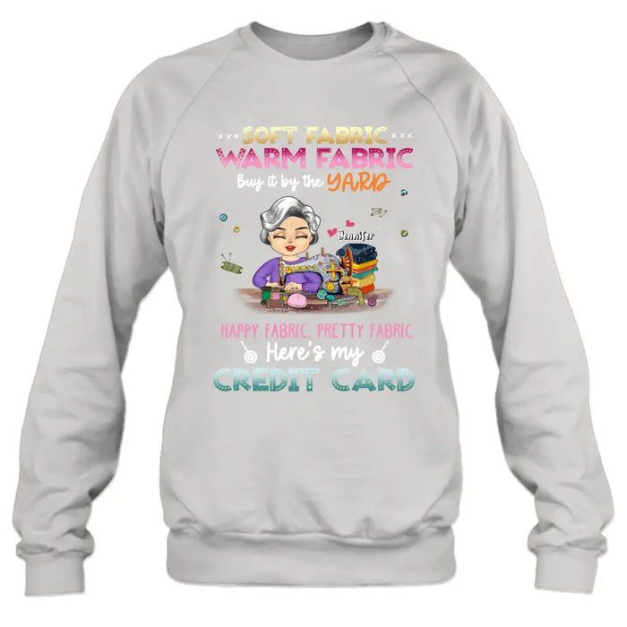Personalized Sewing Shirt/Hoodie - Mother's Day Gift Idea for Mom/Grandma - Soft Fabric Warm Fabric Buy It By The Yard