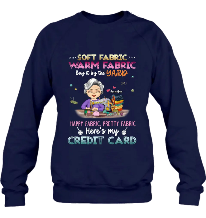 Personalized Sewing Shirt/Hoodie - Mother's Day Gift Idea for Mom/Grandma - Soft Fabric Warm Fabric Buy It By The Yard