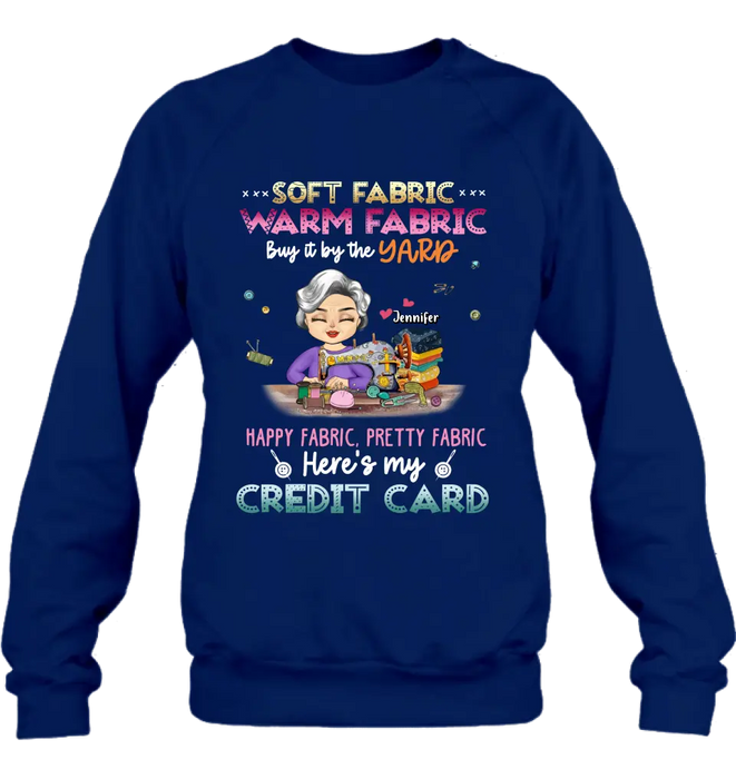 Personalized Sewing Shirt/Hoodie - Mother's Day Gift Idea for Mom/Grandma - Soft Fabric Warm Fabric Buy It By The Yard