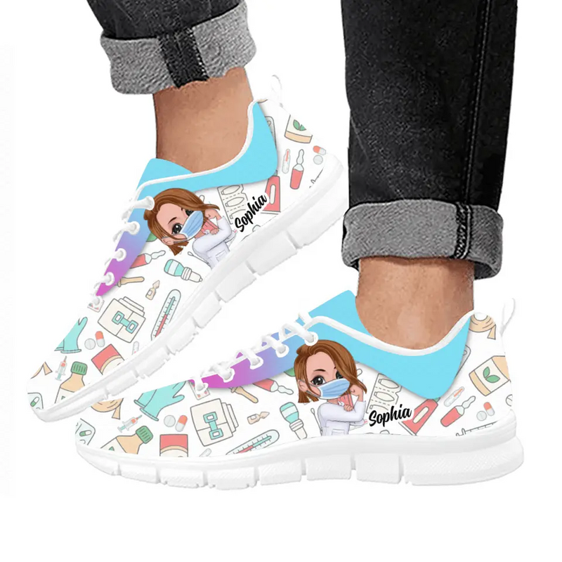 Personalized Pharmacy Sneakers - Gift Idea For Nurses/Pharmacists