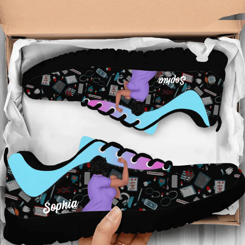 Personalized Nurse Sneakers - Birthday Gift Idea For Nurses