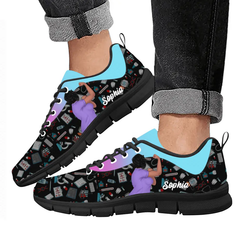 Personalized Nurse Sneakers - Birthday Gift Idea For Nurses
