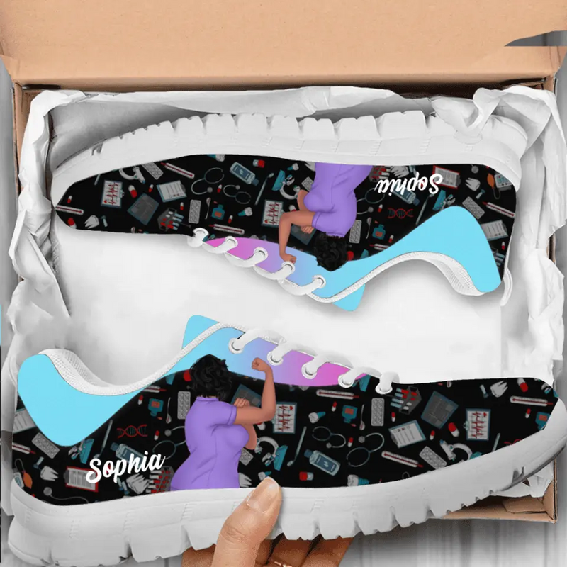Personalized Nurse Sneakers - Birthday Gift Idea For Nurses