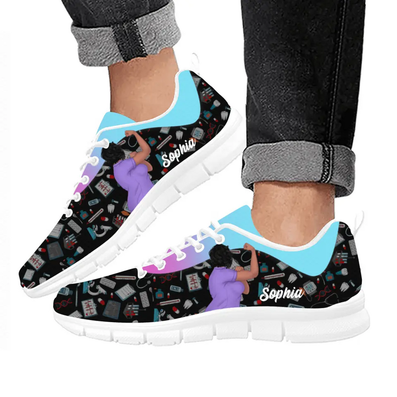 Personalized Nurse Sneakers - Birthday Gift Idea For Nurses