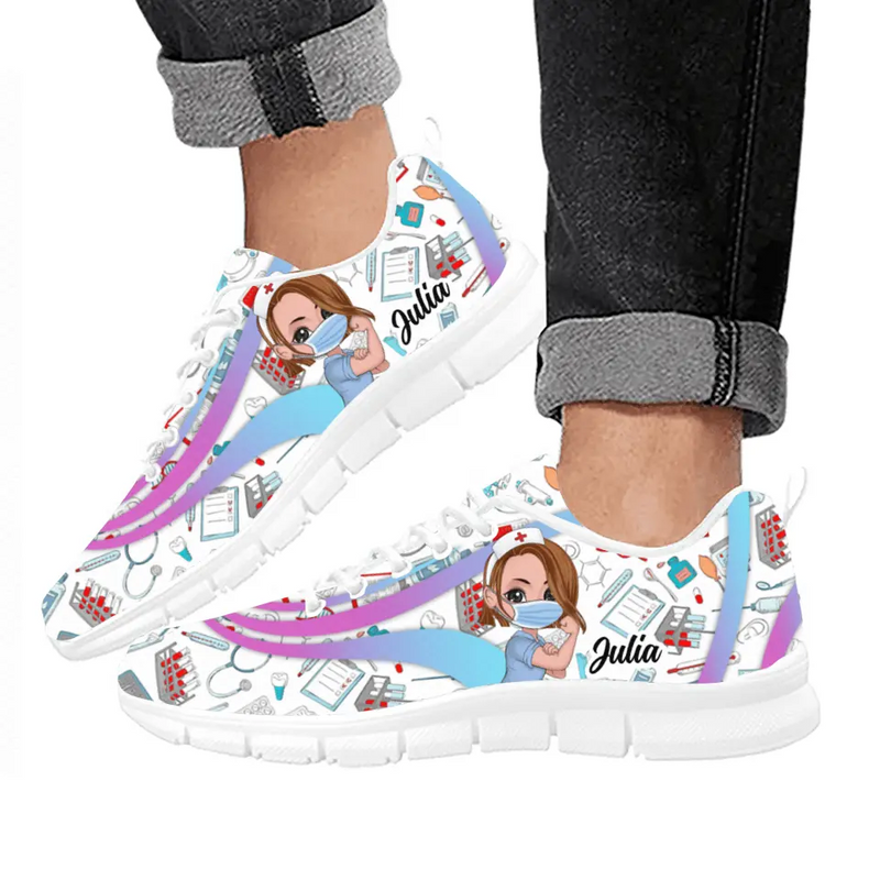 Personalized Nurse Sneakers - Gift Idea For Nurse