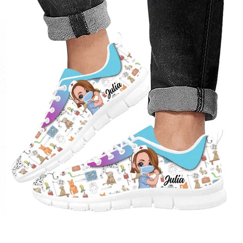 Personalized Veterinary Sneakers - Gift Idea For Veterinary