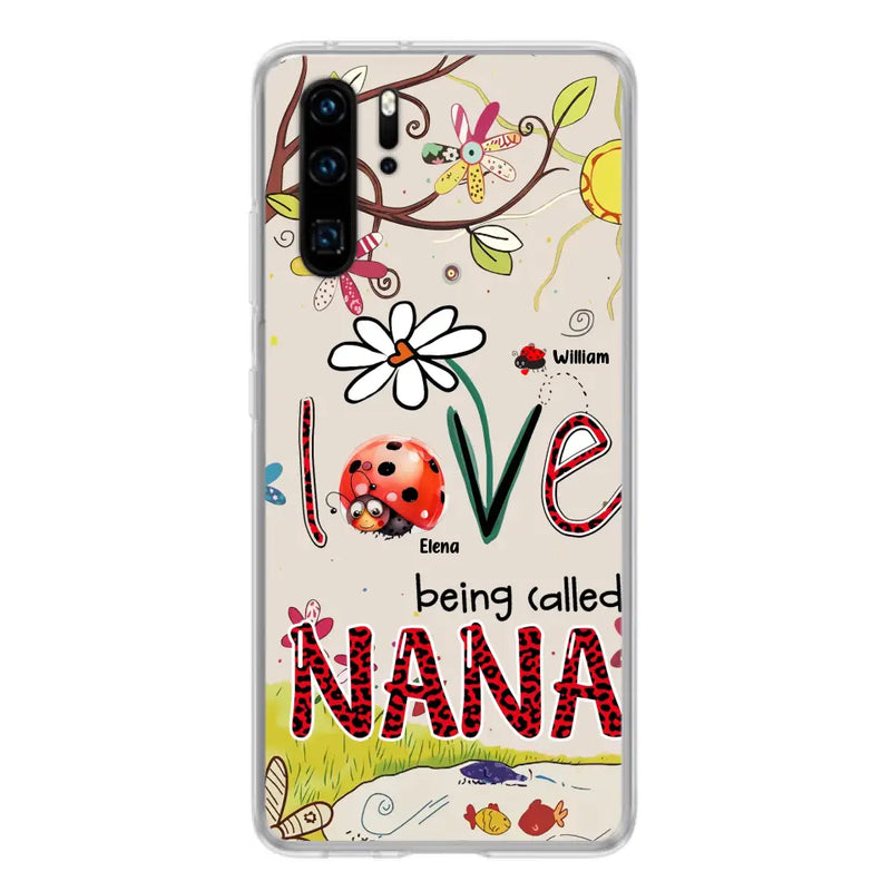 Personalized Grandma/Mom Phone Case - Gift Idea For Grandma - Up to 7 Kids - Love Being Called Gigi - Cases For Oppo/ Huawei/ Xiaomi