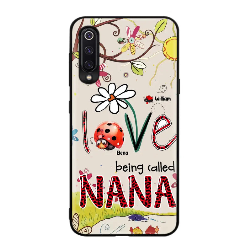 Personalized Grandma/Mom Phone Case - Gift Idea For Grandma - Up to 7 Kids - Love Being Called Gigi - Cases For Oppo/ Huawei/ Xiaomi