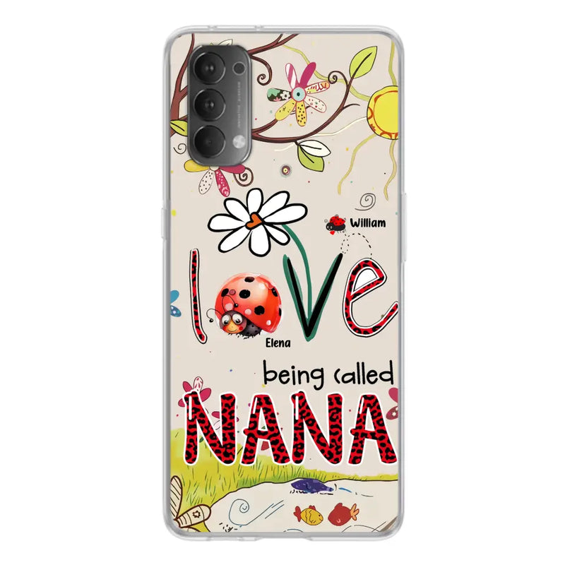 Personalized Grandma/Mom Phone Case - Gift Idea For Grandma - Up to 7 Kids - Love Being Called Gigi - Cases For Oppo/ Huawei/ Xiaomi