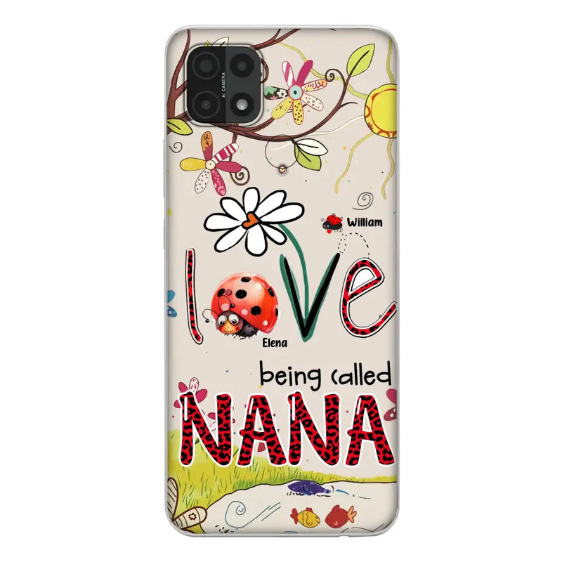 Personalized Grandma/Mom Phone Case - Gift Idea For Grandma - Up to 7 Kids - Love Being Called Gigi - Cases For Oppo/ Huawei/ Xiaomi