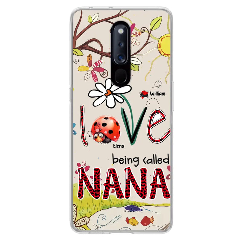 Personalized Grandma/Mom Phone Case - Gift Idea For Grandma - Up to 7 Kids - Love Being Called Gigi - Cases For Oppo/ Huawei/ Xiaomi