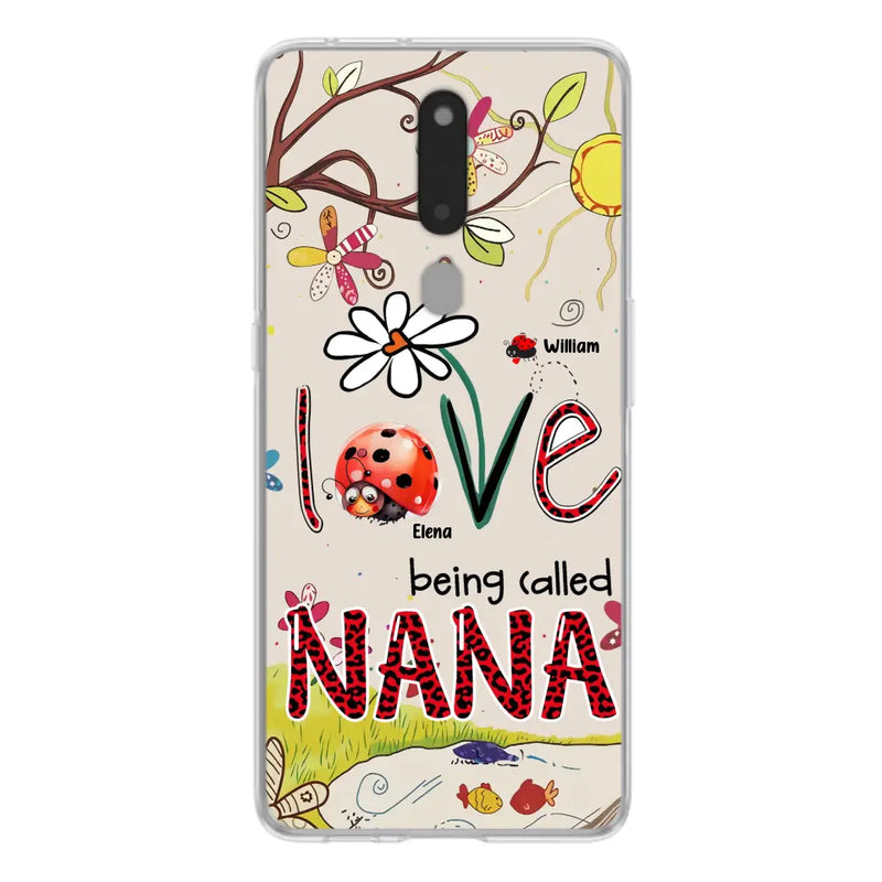 Personalized Grandma/Mom Phone Case - Gift Idea For Grandma - Up to 7 Kids - Love Being Called Gigi - Cases For Oppo/ Huawei/ Xiaomi