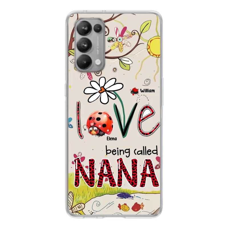 Personalized Grandma/Mom Phone Case - Gift Idea For Grandma - Up to 7 Kids - Love Being Called Gigi - Cases For Oppo/ Huawei/ Xiaomi
