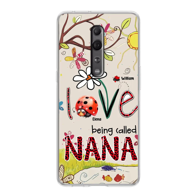 Personalized Grandma/Mom Phone Case - Gift Idea For Grandma - Up to 7 Kids - Love Being Called Gigi - Cases For Oppo/ Huawei/ Xiaomi