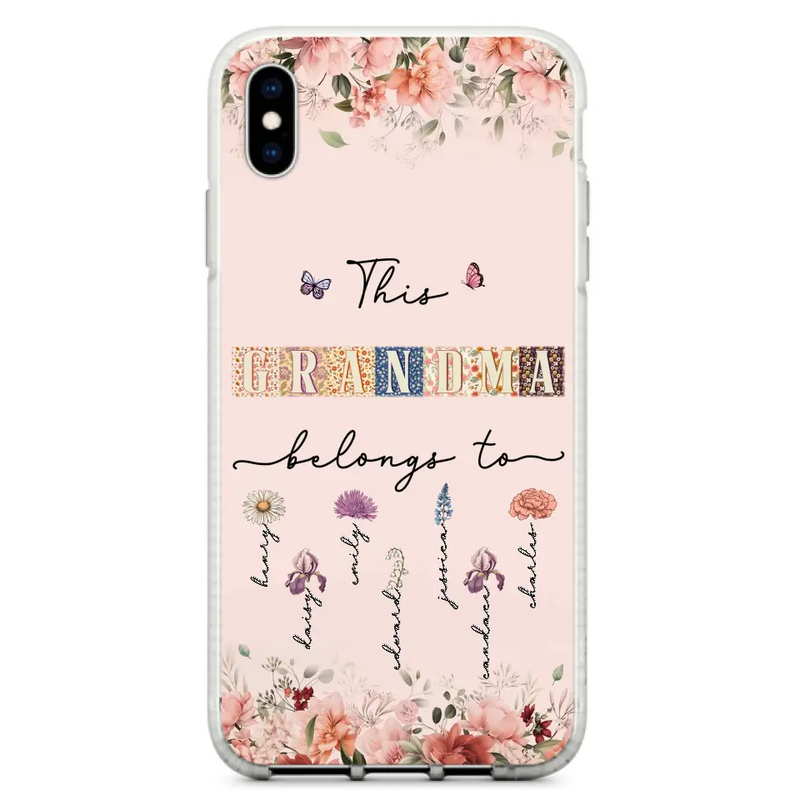 Personalized Grandma/Mom Phone Case - Up to 7 Kids - Mother's Day Gift Idea for Grandma/Mom - Case for iPhone/Samsung
