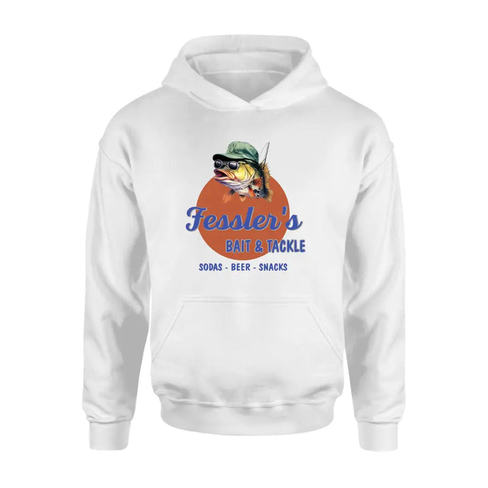 Custom Personalized Fishing Shirt/Hoodie - Father's Day Gift Idea for Fishing Lovers - Bait & Tackle