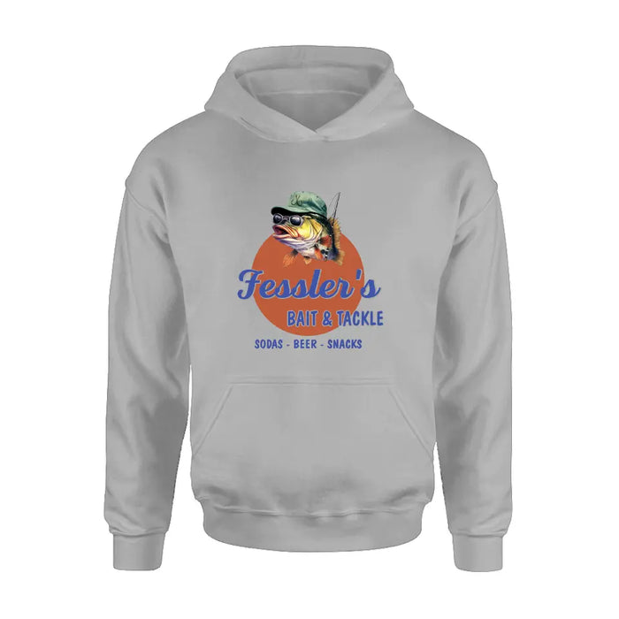 Custom Personalized Fishing Shirt/Hoodie - Father's Day Gift Idea for Fishing Lovers - Bait & Tackle