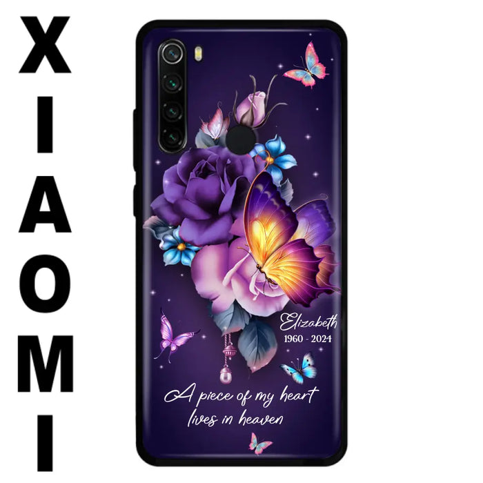 Personalized Butterfly Memorial Phone Case - Memorial Gift Idea - Case For Xiaomi/Oppo/Huawei