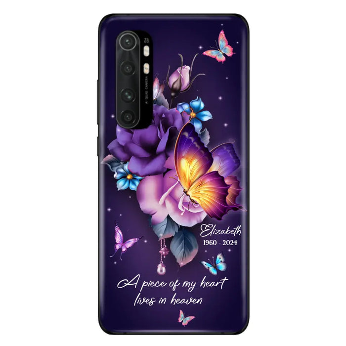 Personalized Butterfly Memorial Phone Case - Memorial Gift Idea - Case For Xiaomi/Oppo/Huawei