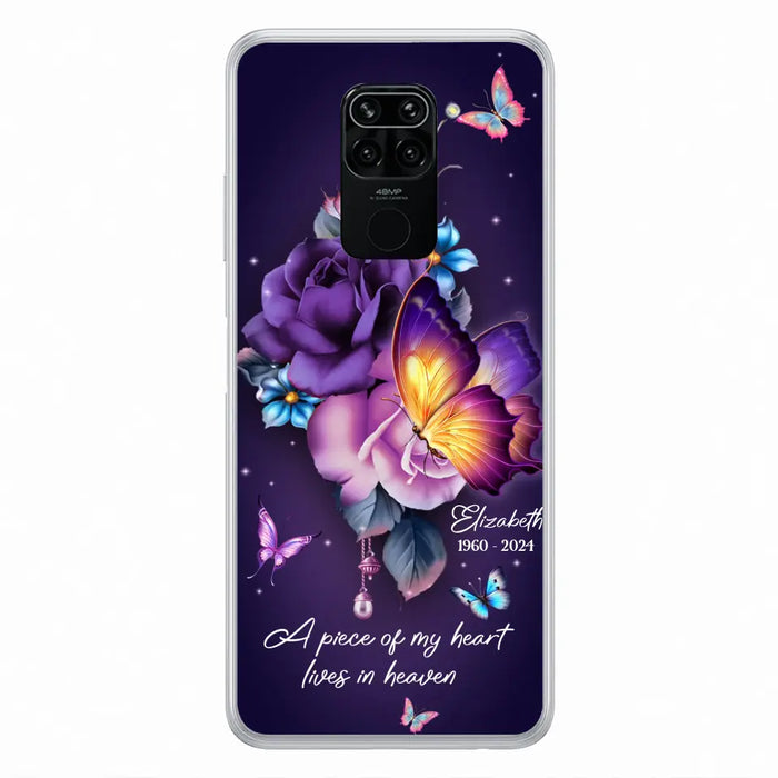 Personalized Butterfly Memorial Phone Case - Memorial Gift Idea - Case For Xiaomi/Oppo/Huawei