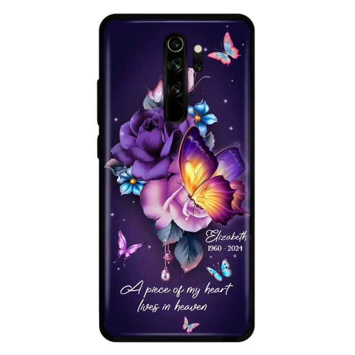 Personalized Butterfly Memorial Phone Case - Memorial Gift Idea - Case For Xiaomi/Oppo/Huawei