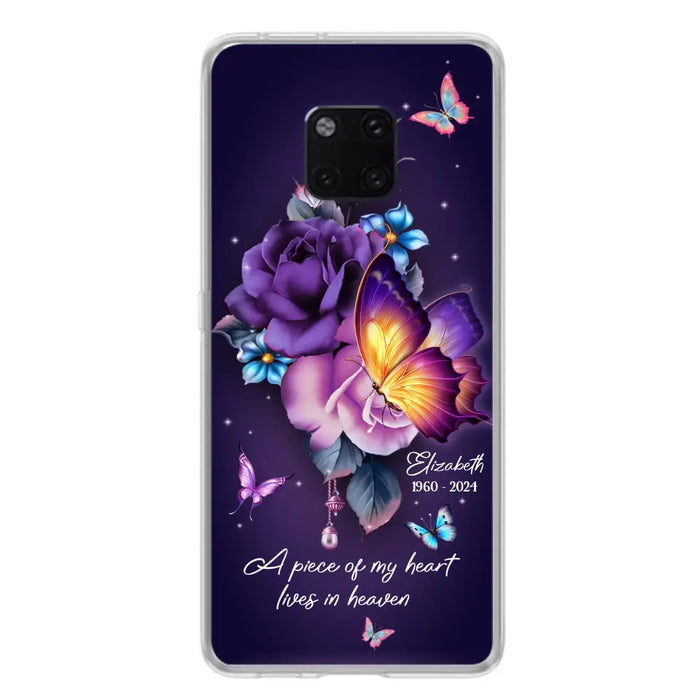 Personalized Butterfly Memorial Phone Case - Memorial Gift Idea - Case For Xiaomi/Oppo/Huawei