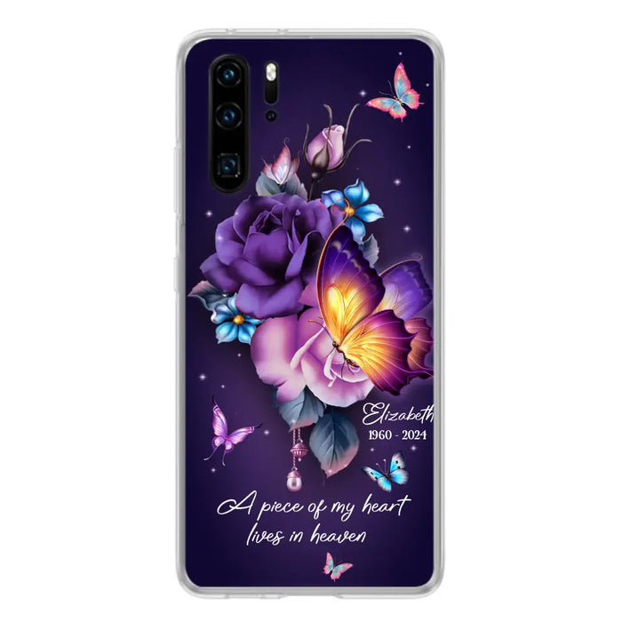 Personalized Butterfly Memorial Phone Case - Memorial Gift Idea - Case For Xiaomi/Oppo/Huawei