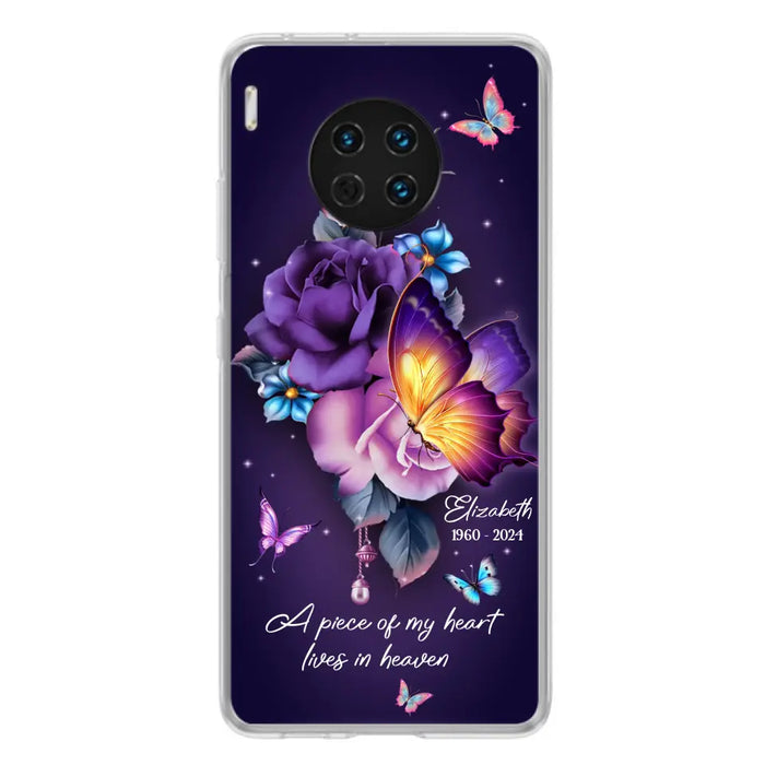 Personalized Butterfly Memorial Phone Case - Memorial Gift Idea - Case For Xiaomi/Oppo/Huawei