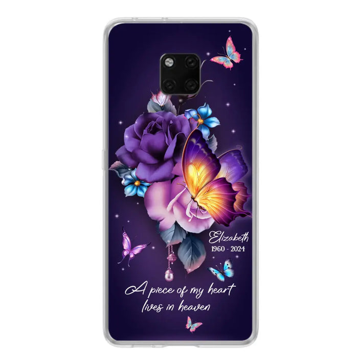 Personalized Butterfly Memorial Phone Case - Memorial Gift Idea - Case For Xiaomi/Oppo/Huawei