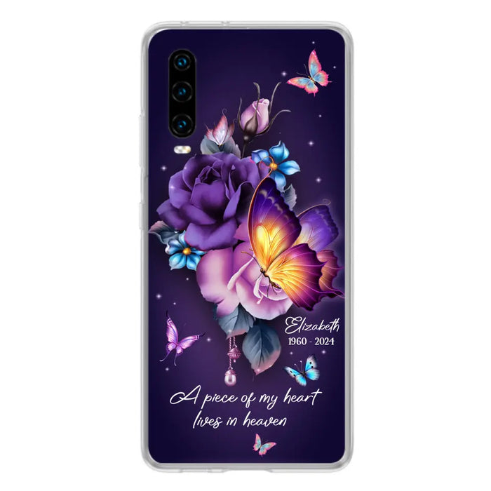 Personalized Butterfly Memorial Phone Case - Memorial Gift Idea - Case For Xiaomi/Oppo/Huawei