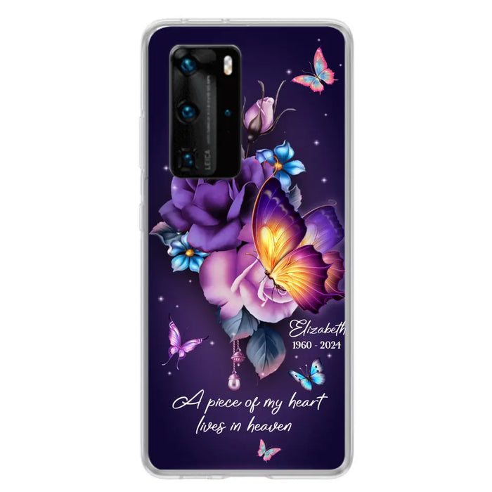 Personalized Butterfly Memorial Phone Case - Memorial Gift Idea - Case For Xiaomi/Oppo/Huawei