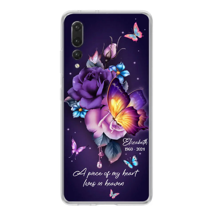 Personalized Butterfly Memorial Phone Case - Memorial Gift Idea - Case For Xiaomi/Oppo/Huawei