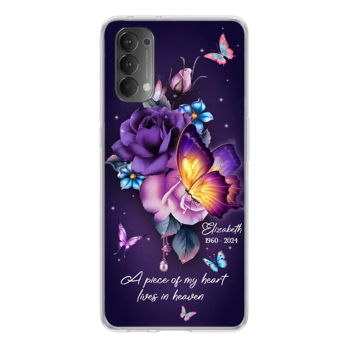 Personalized Butterfly Memorial Phone Case - Memorial Gift Idea - Case For Xiaomi/Oppo/Huawei