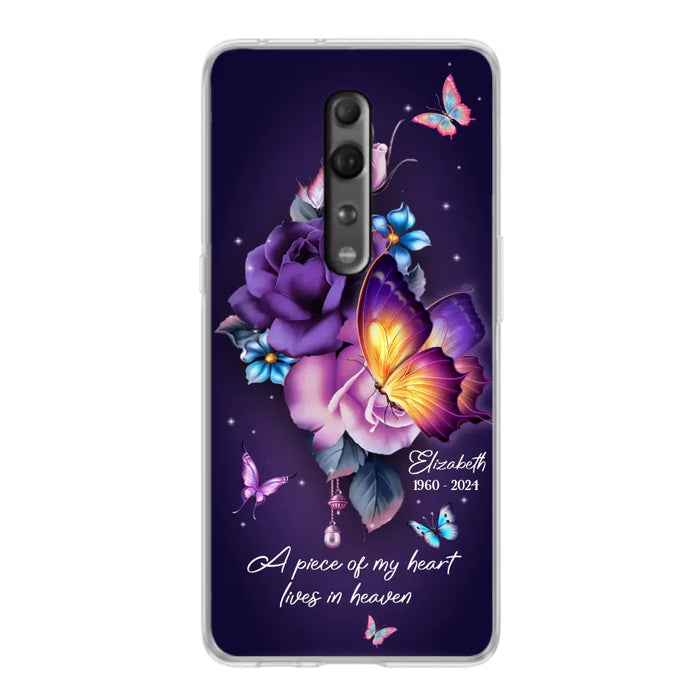 Personalized Butterfly Memorial Phone Case - Memorial Gift Idea - Case For Xiaomi/Oppo/Huawei