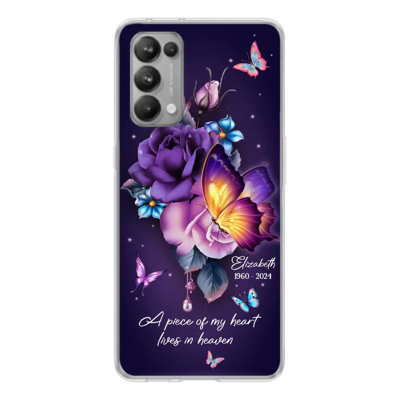 Personalized Butterfly Memorial Phone Case - Memorial Gift Idea - Case For Xiaomi/Oppo/Huawei