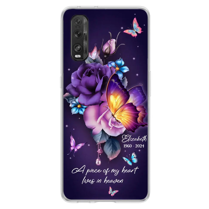 Personalized Butterfly Memorial Phone Case - Memorial Gift Idea - Case For Xiaomi/Oppo/Huawei