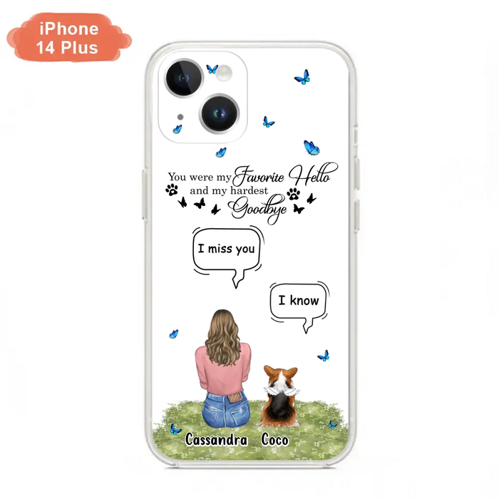 Personalized Pet Phone Case - Up to 4 Pets - Mother’s Day Gift for Cat/Dog Mom