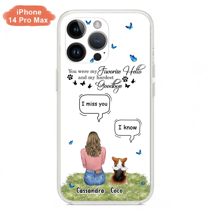 Personalized Pet Phone Case - Up to 4 Pets - Mother’s Day Gift for Cat/Dog Mom