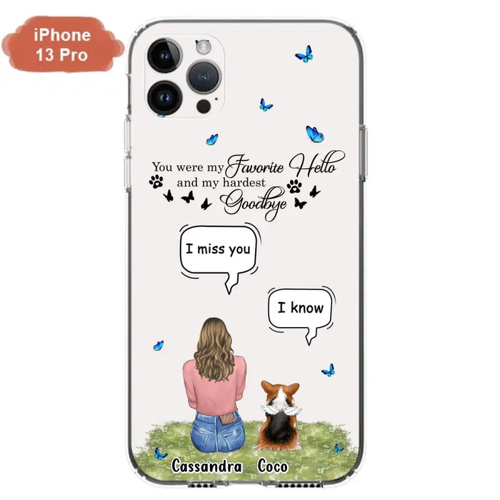 Personalized Pet Phone Case - Up to 4 Pets - Mother’s Day Gift for Cat/Dog Mom