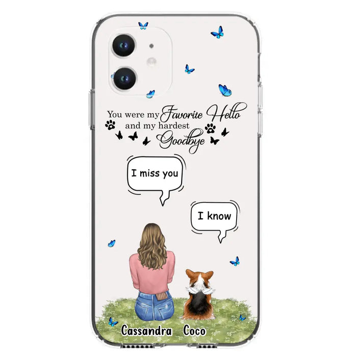 Personalized Pet Phone Case - Up to 4 Pets - Mother’s Day Gift for Cat/Dog Mom