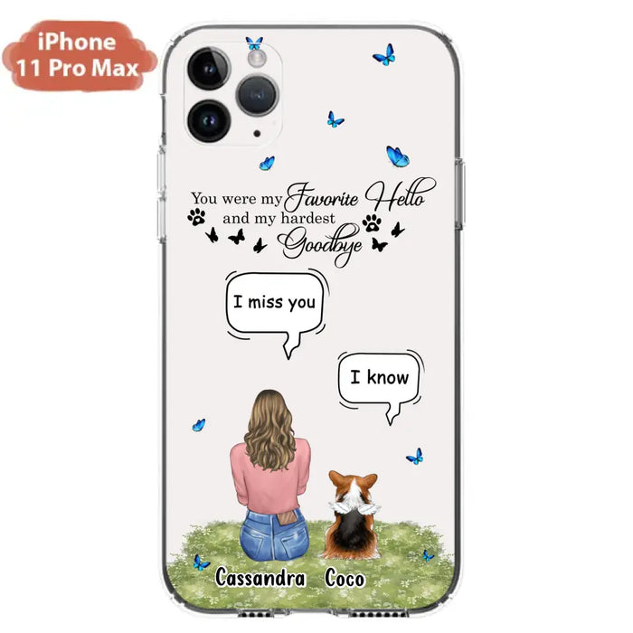 Personalized Pet Phone Case - Up to 4 Pets - Mother’s Day Gift for Cat/Dog Mom