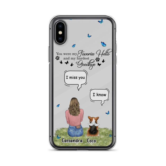 Personalized Pet Phone Case - Up to 4 Pets - Mother’s Day Gift for Cat/Dog Mom