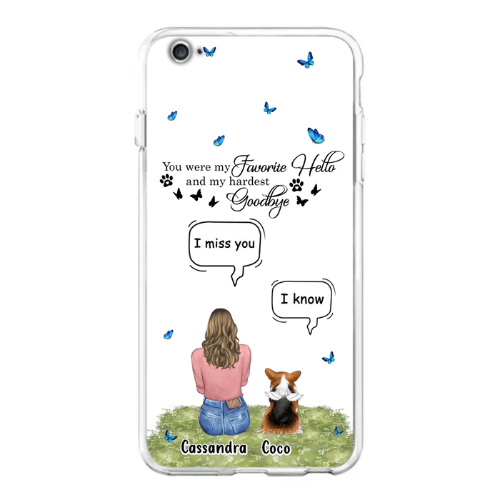 Personalized Pet Phone Case - Up to 4 Pets - Mother’s Day Gift for Cat/Dog Mom