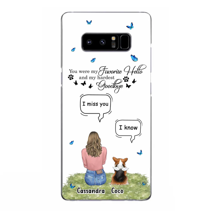 Personalized Pet Phone Case - Up to 4 Pets - Mother’s Day Gift for Cat/Dog Mom