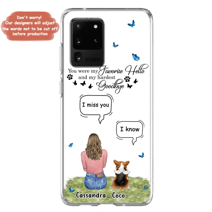 Personalized Pet Phone Case - Up to 4 Pets - Mother’s Day Gift for Cat/Dog Mom