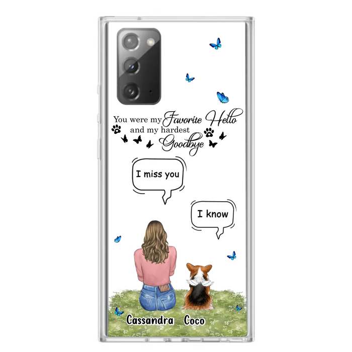 Personalized Pet Phone Case - Up to 4 Pets - Mother’s Day Gift for Cat/Dog Mom